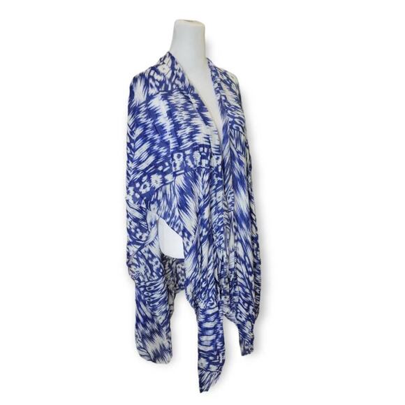Michael Stars Women's Ruana Kimono, Sarong, Scarf - Picture 2 of 9